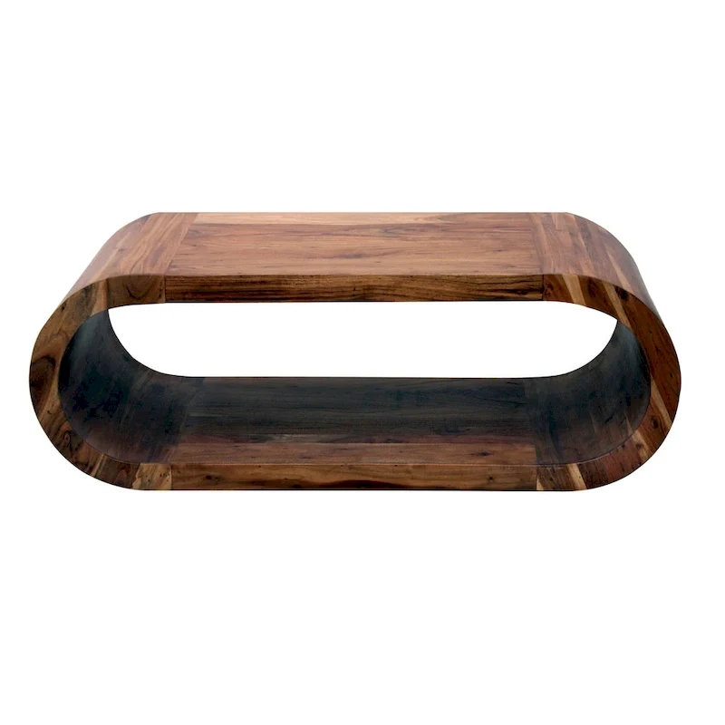 Mango Wood Cocktail Table - 51x23x18